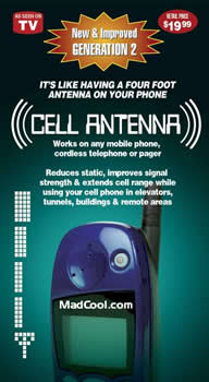 Internal Cell Phone Antenna Booster